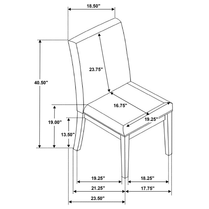 Hathaway 7 Pc Dining Set