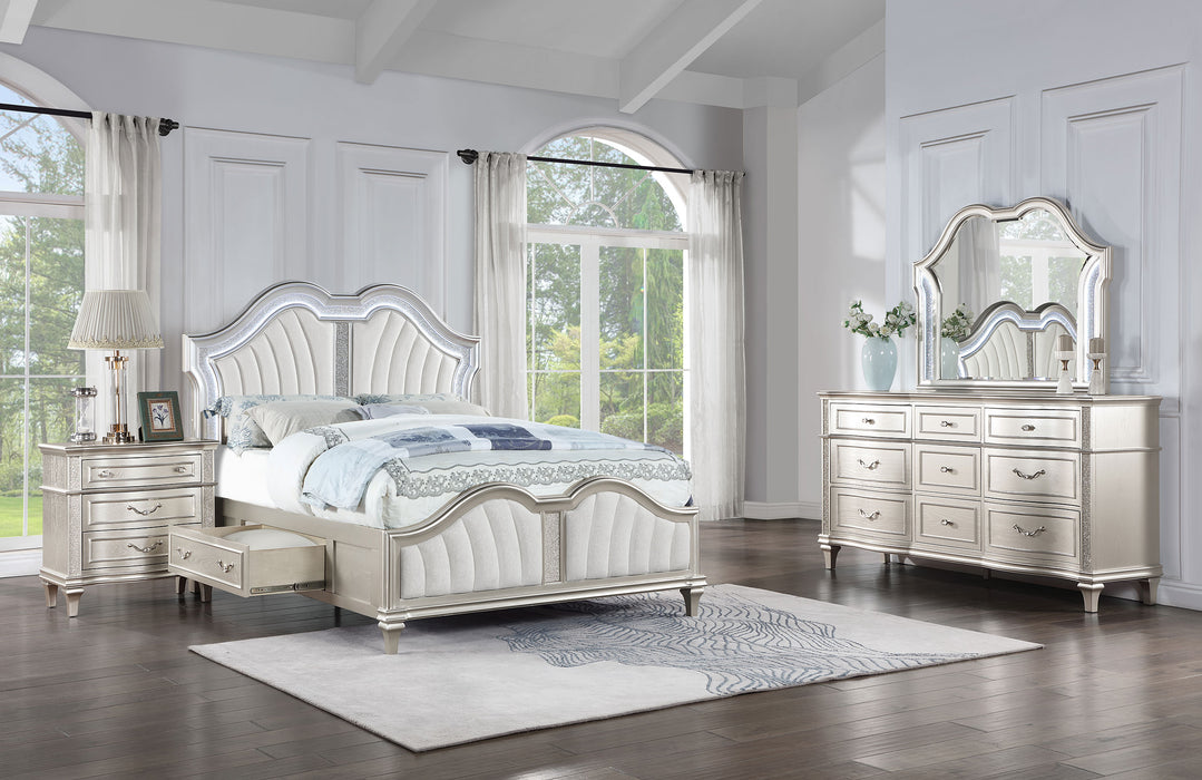 Evangeline 4 Pc Bedroom Set