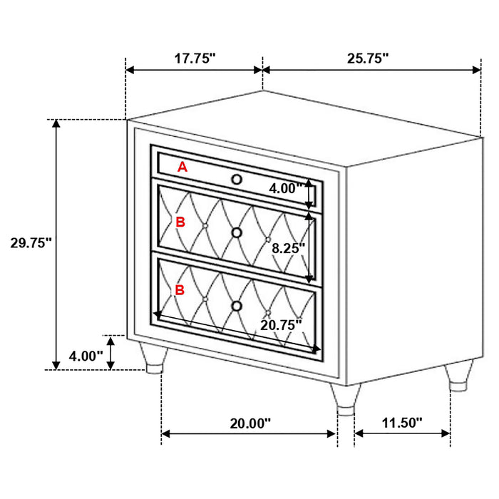 Antonella Nightstand