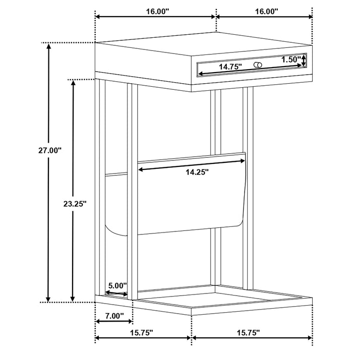 Chessie End & Side Table