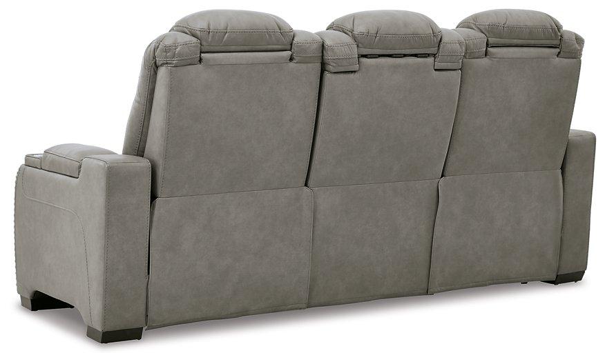 The Man-Den Power Reclining Sofa