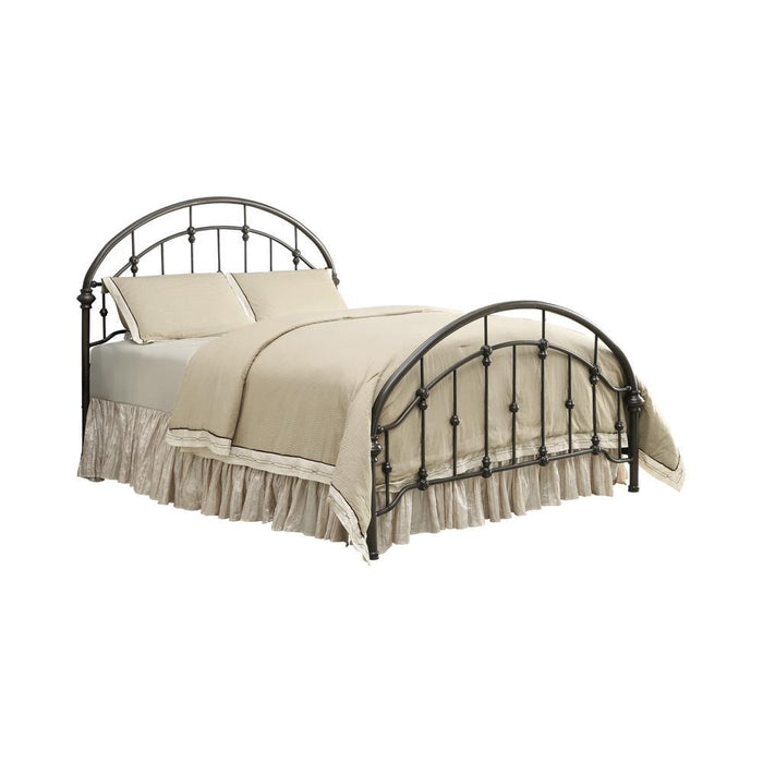 Rowan Queen Bed Dark Bronze