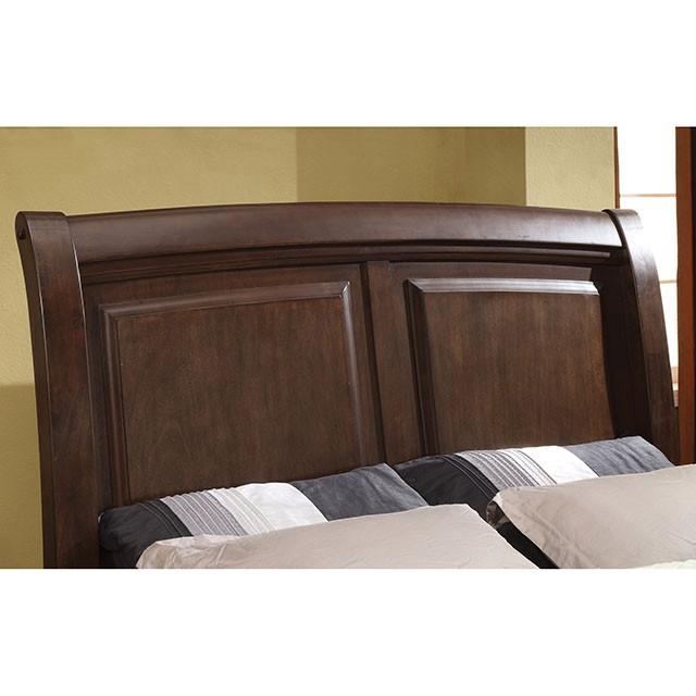 Litchville Brown Cherry Cal.King Bed