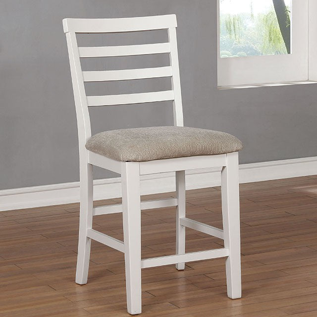 Kiana White Counter Ht. Side Chair (2/CTN) image